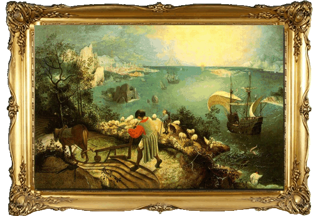Brueghel : Icare